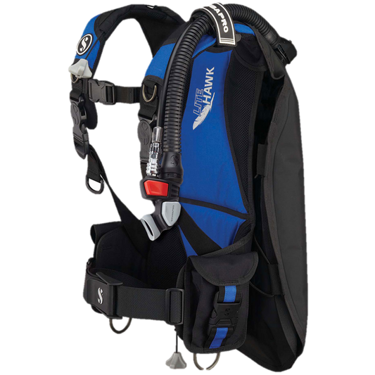 ScubaPro Litehawk BCD w/BPI - Black/Blue