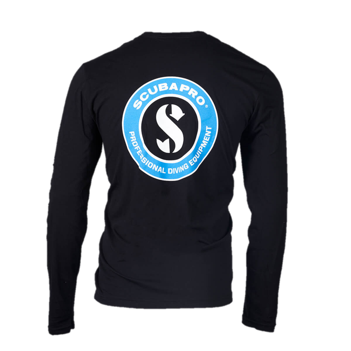 ScubaPro Long Sleeve T-Shirt - Black