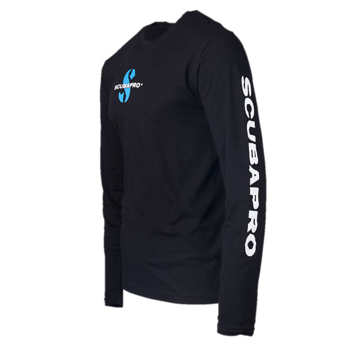 ScubaPro Long Sleeve T-Shirt - Black