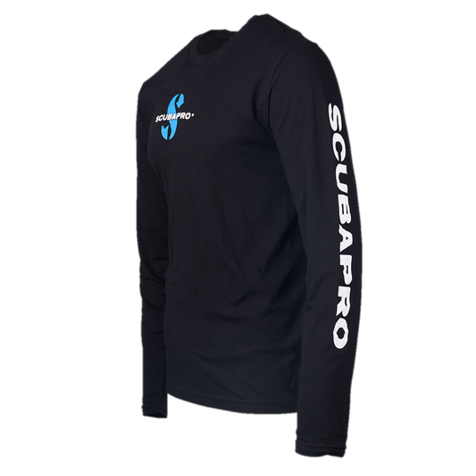 ScubaPro Long Sleeve T-Shirt - Black