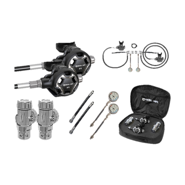 Mares 28XR - HR - Full Side Mount Tek Set