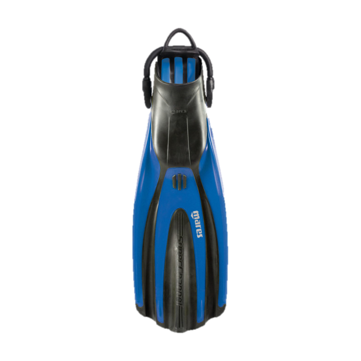 Mares Avanti Superchannel Open Heel Scuba Fins - Royal Blue