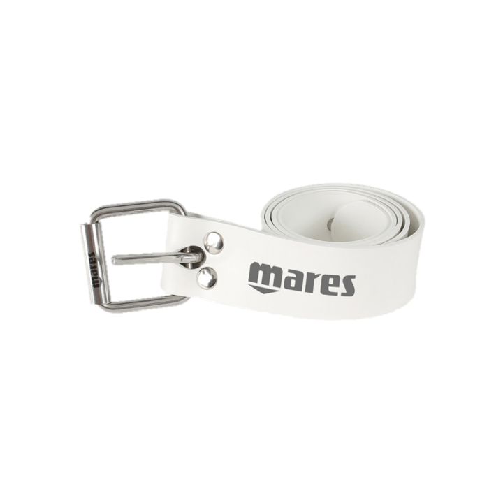 Mares Elastic Belt w/ Marseillaise S.S White