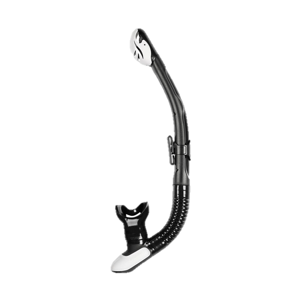 Mares Ergo Dry Snorkel - Black & White