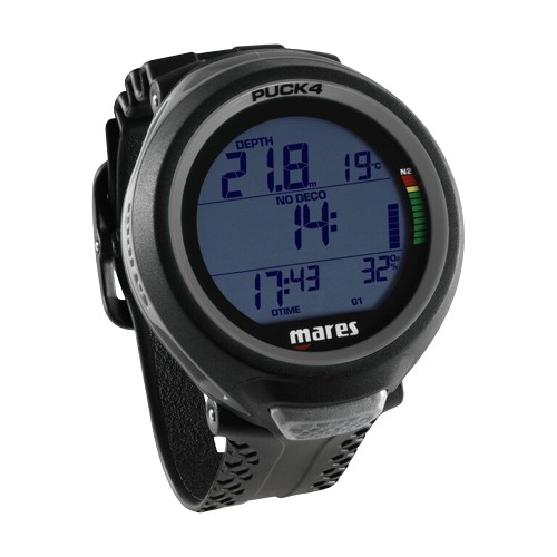 Mares Puck 4 Dive Computer - Black