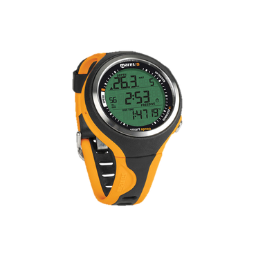 Mares Smart Apnea Dive Computer - Black & Orange