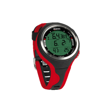 Mares Smart Wrist Dive Computer - Black & Red