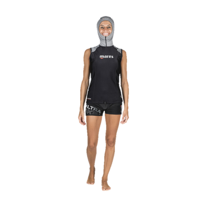 Mares Ultraskin Sleeveless Underskin w/ Hood She Dives