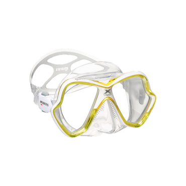 Mares X-Vision Dive Mask - Yellow & Clear