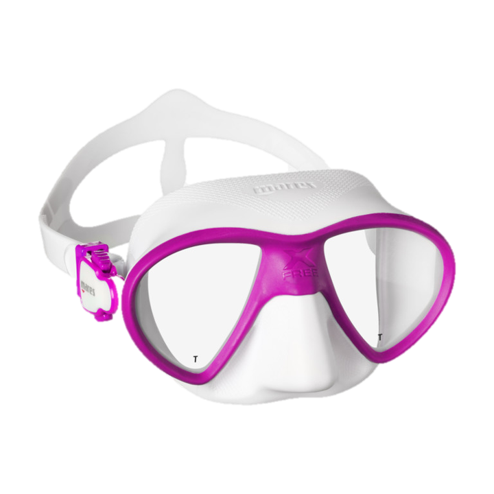 Mares X-Free Mask - White & Pink