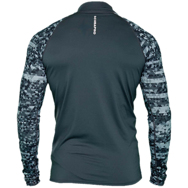 ScubaPro UPF 50 Men's Long Sleeve Rash Guard - Graphite