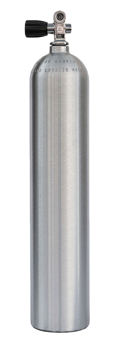 Metal Impact Aluminum 40 Cylinder Brushed No Coat