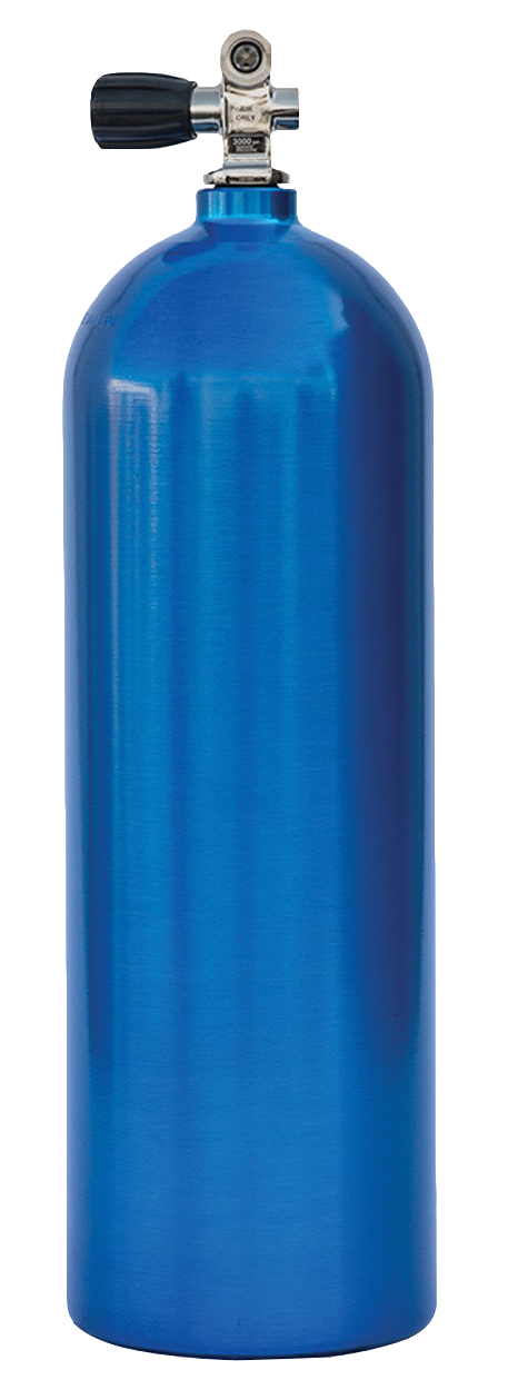 Metal Impact Aluminum 63 Cylinder Blue