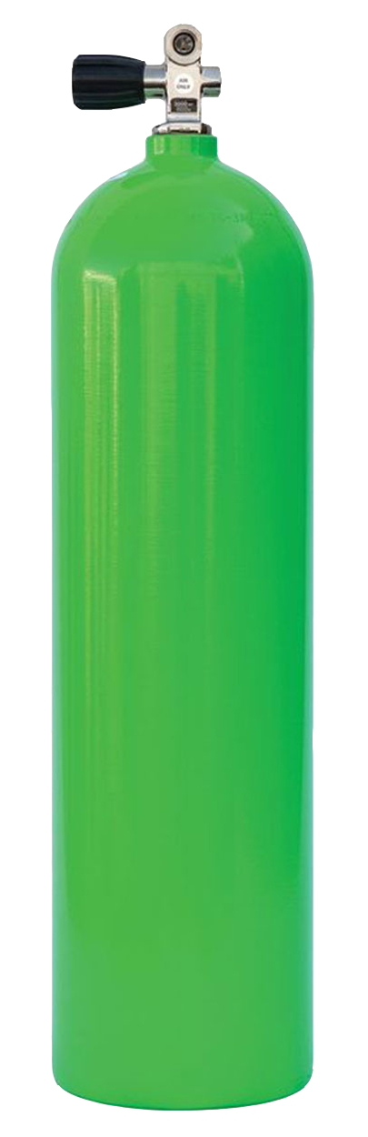 Metal Impact Aluminum 80 Cylinder Green