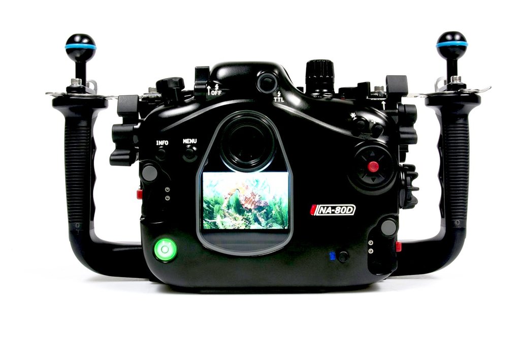 Nauticam NA-80D Underwater Camera Housing for Canon EOS 80D