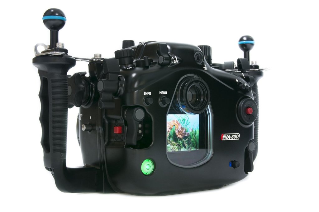 Nauticam NA-80D Underwater Camera Housing for Canon EOS 80D