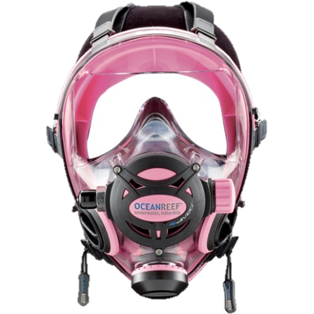 Ocean Reef Neptune Space G-Diver Full Face Mask - Pink