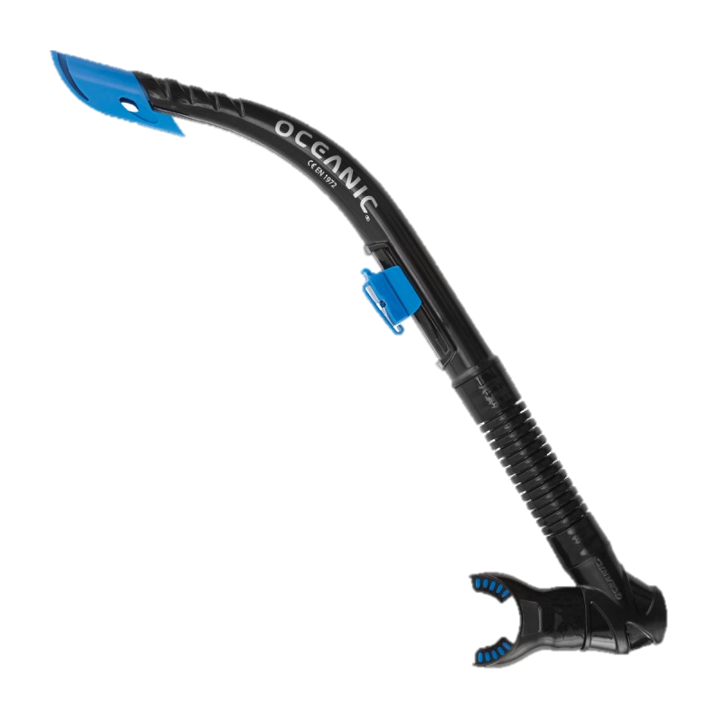 Oceanic Arid Semi-Dry Snorkel - Black & Blue