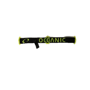 Oceanic Cyanea Mask Strap Replacement - Black & Yellow