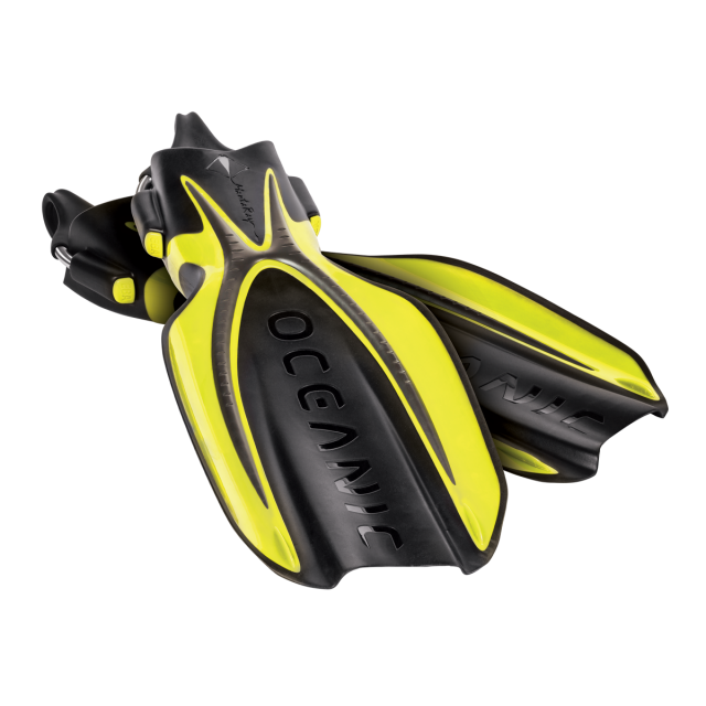 Oceanic Manta Ray Fins - Yellow & Black