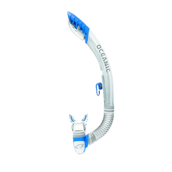 Oceanic Ultra Dry 2 Snorkel - Clear/Blue