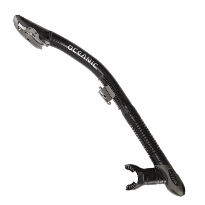 Oceanic Ultra Dry Snorkel - Black & Titanium