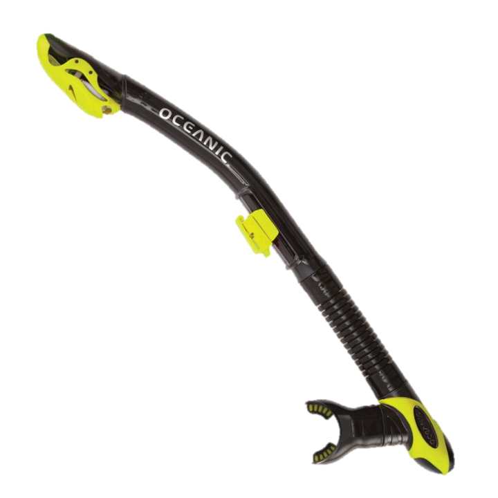 Oceanic Ultra Dry Snorkel - Black & Yellow