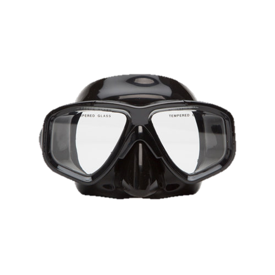 Oceanways Caribbean Mask - Black