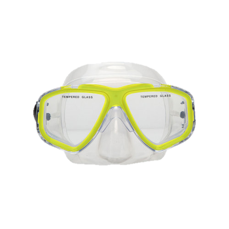 Oceanways Caribbean Mask - Yellow