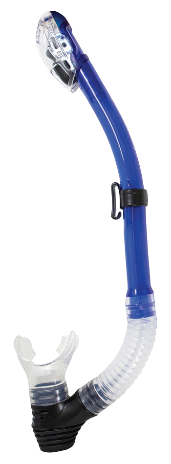 Oceanways Dry Snorkel Blue