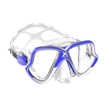 Mares X-Vision Mid 2.0 Mask - White & Blue