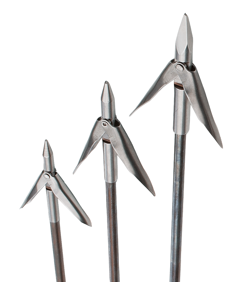 Riffe Barbed Spearheads for Threaded Shafts