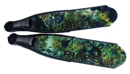 Riffe By DiveR Digi-Tek Composite Carbon Fiber Fin Blades - Medium Stiffness