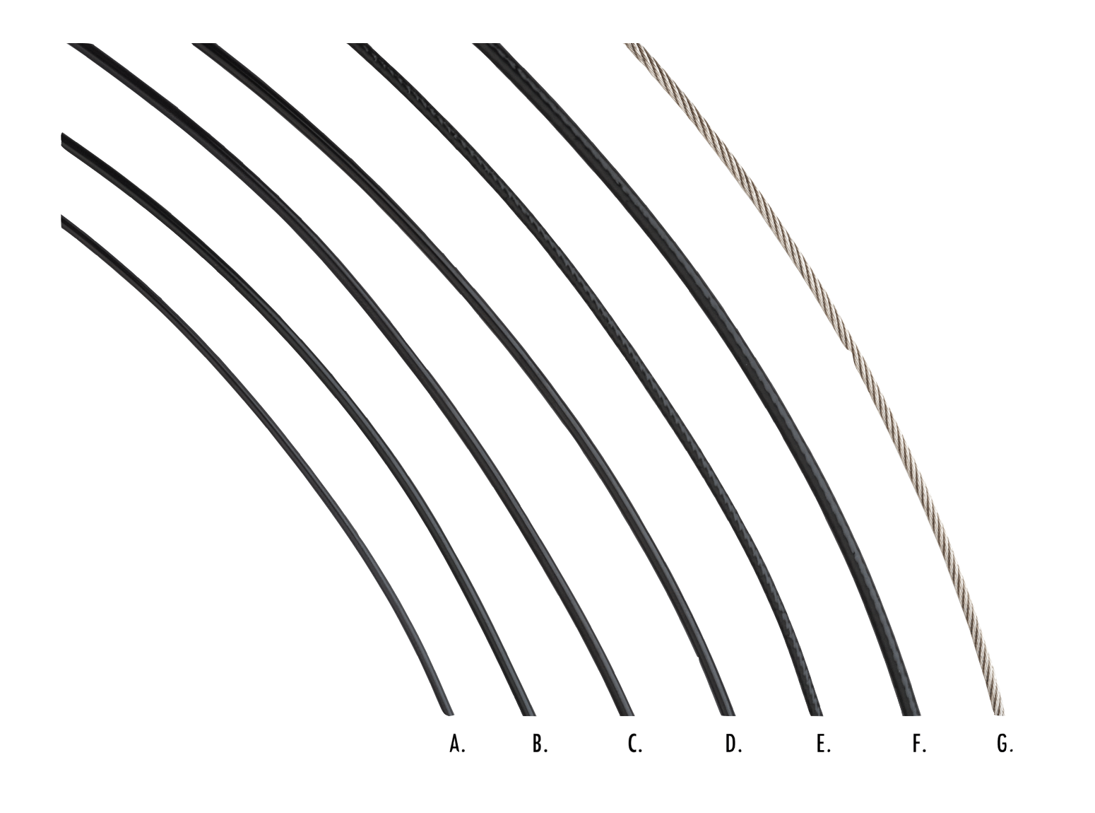 Riffe Shooting Line - Monofilament and Cable (100ft Rolls)