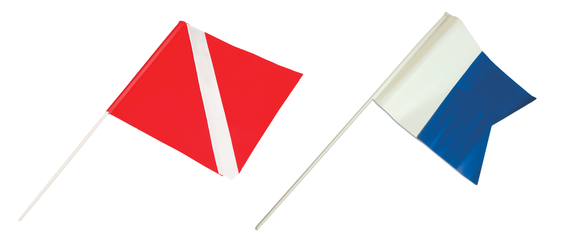 Riffe Torpedo Float Flag With Pole