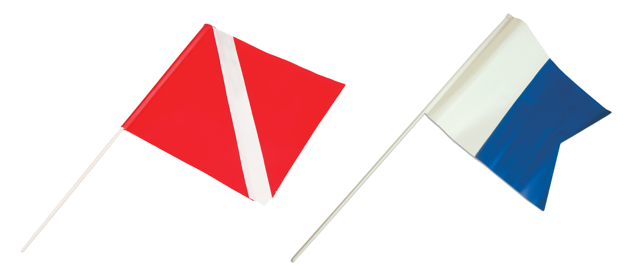 Riffe Torpedo Float Flag With Pole