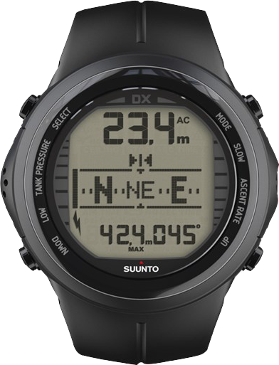 SUUNTO DX BLACK ELASTOMER