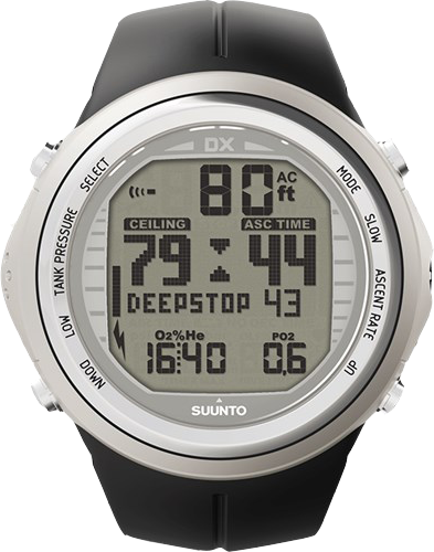 SUUNTO DX SILVER ELASTOMER