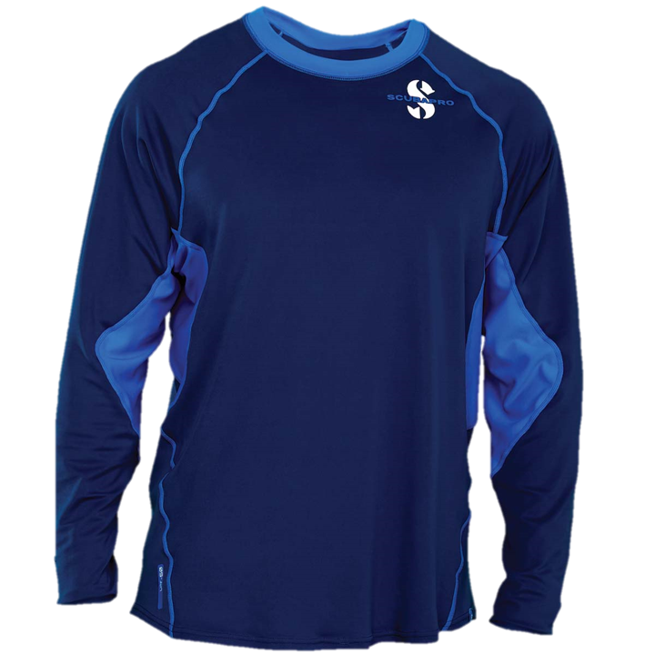 ScubaPro UPF 50 Long Sleeve Channel Flow Men's Rash Guard