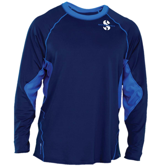 ScubaPro UPF 50 Long Sleeve Channel Flow Men's Rash Guard