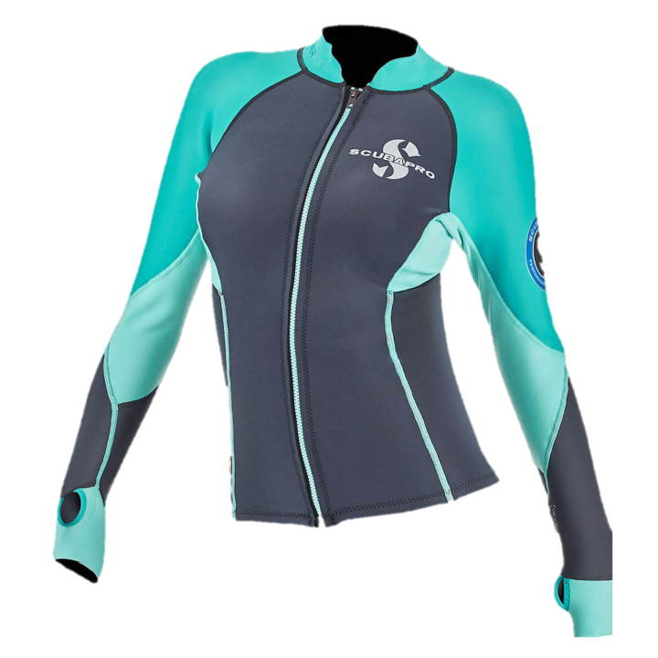 ScubaPro Everflex 1.5 Womens Long Sleeve Caribbean Teal