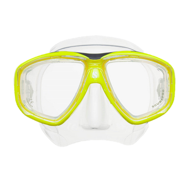 ScubaPro Flux Twin Yellow with Clear Skirt