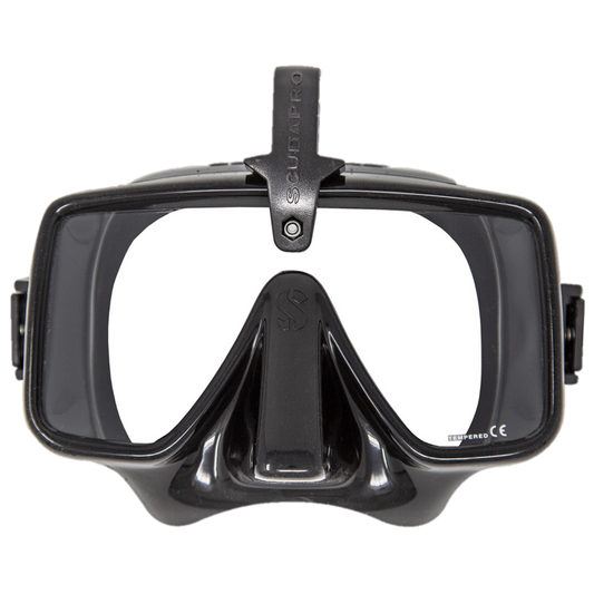 ScubaPro Galileo HUD Hands Free Computer Frameless Mask Black