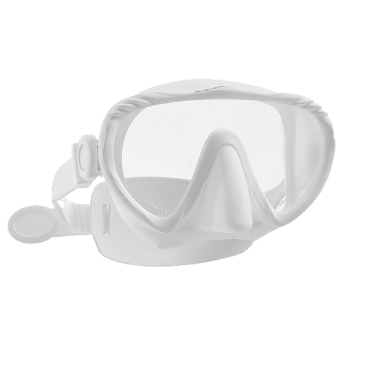 ScubaPro Ghost Mask with EZ Strap White