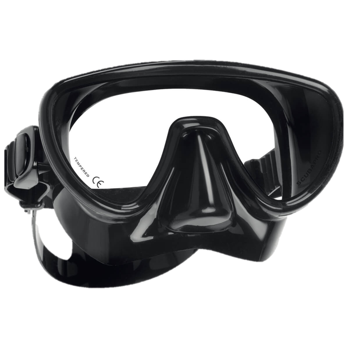 ScubaPro Mini Frameless Mask Black