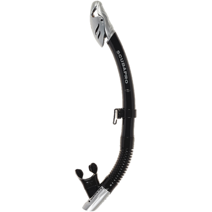 ScubaPro Spectra Dry Snorkel Black/Silver