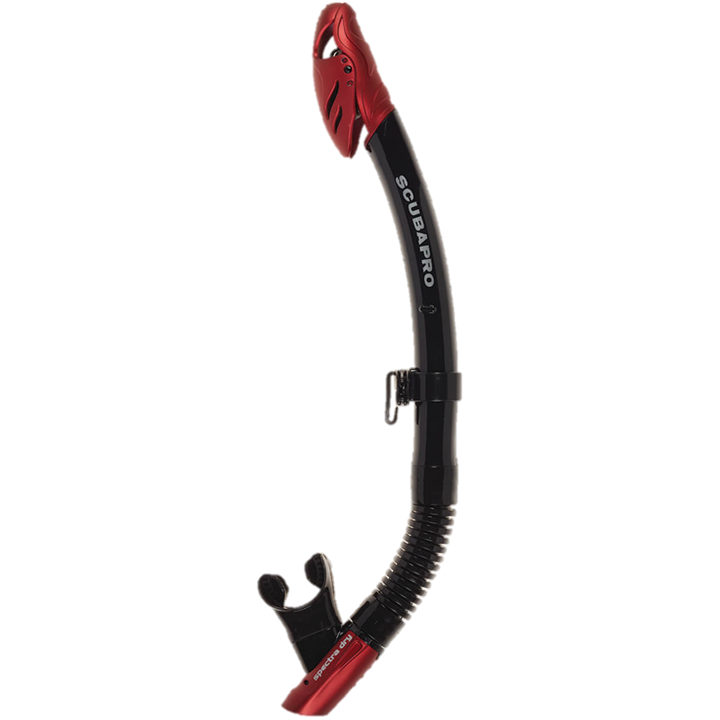 ScubaPro Spectra Dry Snorkel Red/Black