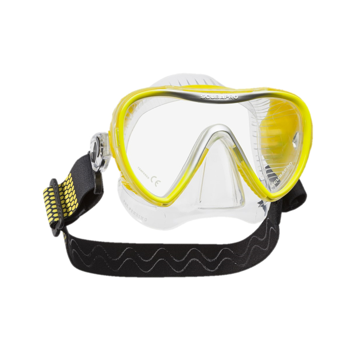 ScubaPro Synergy 2 Twin Clear Yellow with Clear Skirt