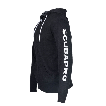 ScubaPro Zip Up Hoodie Gray