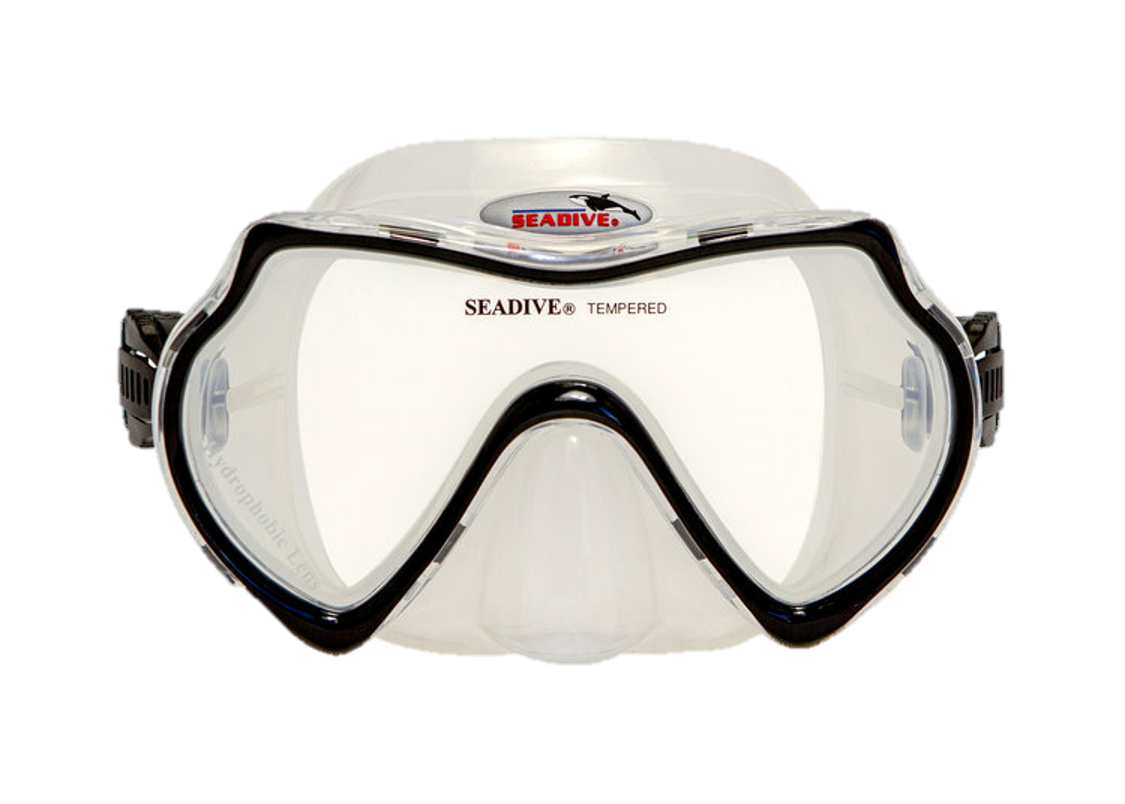 SeaDive Eagleye Hydrophobic Mask - Black